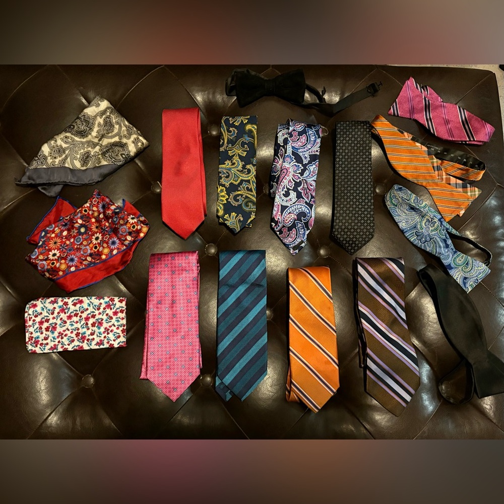 Men’s Fashionable Neckties & Bows from various brands